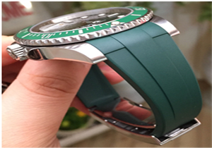 玉寶潛航者型 綠色膠帶